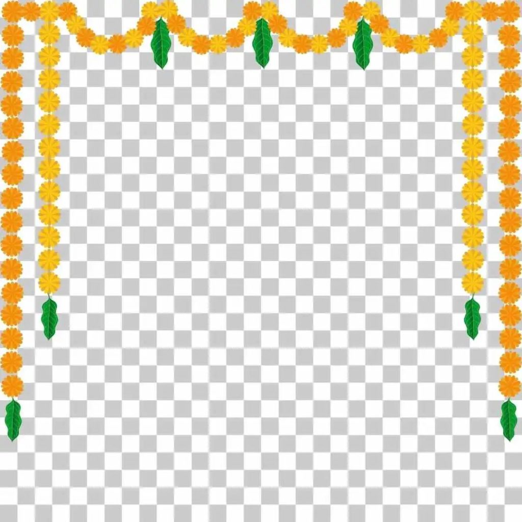 Flower Garland PNG